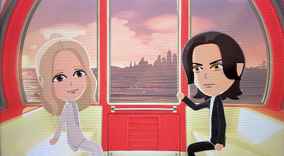 Tomodachi Life screencap with two characters