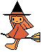 pixel art witch