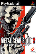 Metal Gear Solid 2 cover