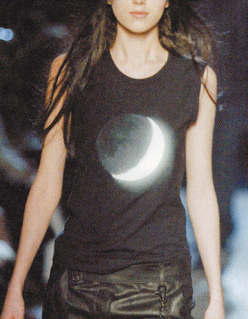 Ann Demeulemeester moon shirt